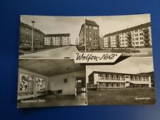 AK -Ansichtskarte-Wolfen Nord bei Bitterfeld 4 Ansichten Mehring .Kinderkrippe