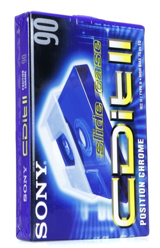 Sony cdit audiokassetten leer - sony,