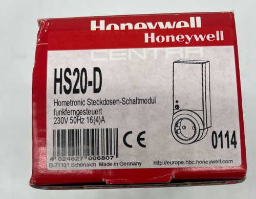 Honeywell hs20 hometronic - honeywell, hs20-d
