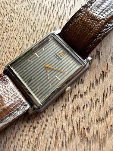 Seiko 2c20 6230 tank grau - "tank",