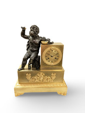 Empire Pendule Kaminuhr mit