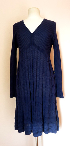 Missoni strickkleid kleid - strickkleid, in
