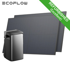 EcoFlow Refurbished STREAM MAX Balkonkraftwerk 1000W PV Eingang 900W Solarpanel
