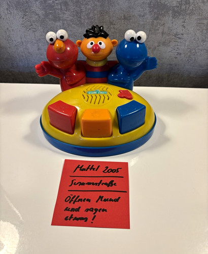 Mattel sesamstraße spielzeug - mattel,