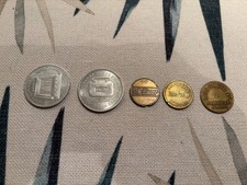  5  Stück Alte Werbemarke - Bode Heimsparkasse - Panzer AG. Hannover