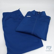 JAKO Unisex Trainingsanzug 4XL Polyester Classico, Nightblue/Citro, 4XL