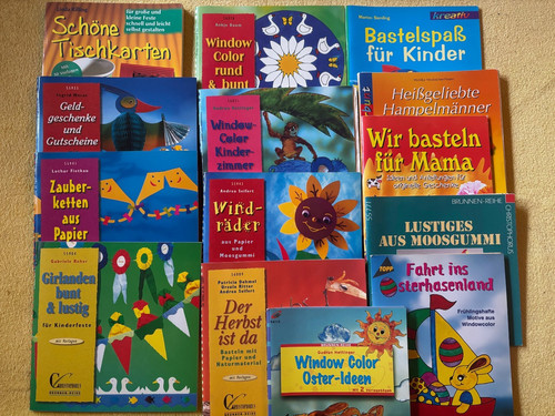 Bastelhefte kinder girlande - 14,