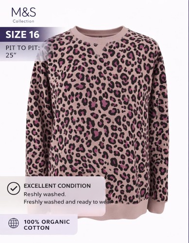 Sweatshirt pullover rosa - pullover, m&s