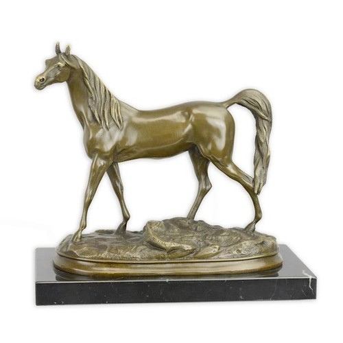Bronzefigur tier pferd araber - tier,