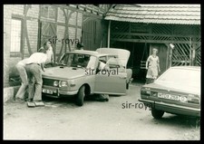 Wartburg 353 und Audi 80 Auto KFZ - 1970er DDR - Foto 10x7cm