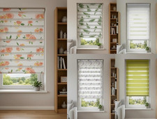 Doppelrollo Klemmfix Ohne