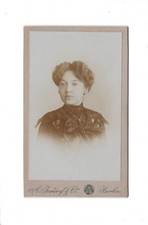 CDV Foto Damenportrait -