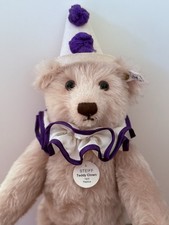 Steiff - Steiff Clown  Teddy Bär / Teddybär Replica 1926, 33cm