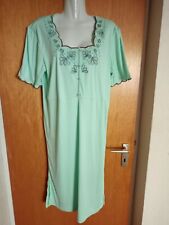 Nachthemd Little Rose Grün  Mit Verzierung und Perlen GR S lang 107 Brust 90cm