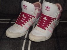Adidas Top Ten Hi Sneaker Sleek Series weiß pink Gr. 42