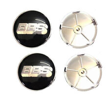 4X 68mm Für BBS Alufelgen Wheel Felgendeckel Nabenkappen Nabendeckel Schwarz