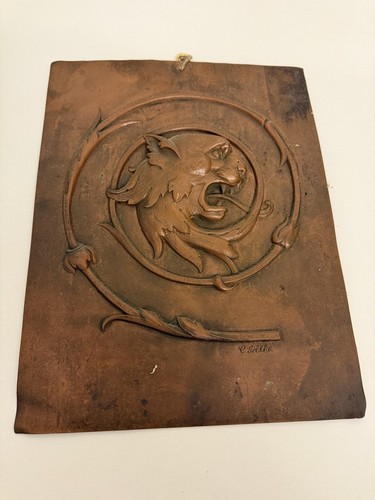 Kupfer relief bild - kupfer,