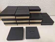 21  Schmuckschachteln mit Samteinlage zur Schmuckaufbewahrung