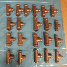  21 Viega Profipress Pressfittinge  T Stücke Durchmesser 12/ 15 /  18/  22/ 