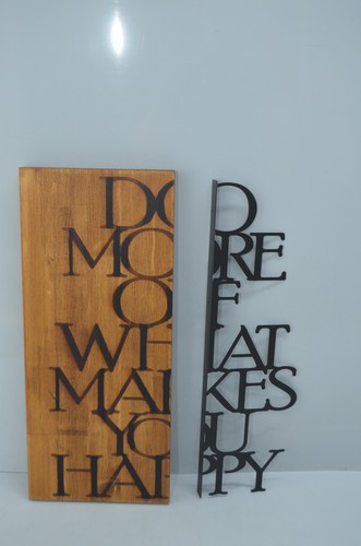 Wallity wanddeko holz metall - wallity,