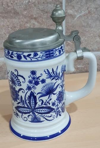 Wmf bierkrug zwiebelmuster - bierkrug,