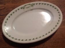 BOCKWURST-Teller, aus Kneipe "Goldene Pforte" Freiberg (Untermarkt) , 20er Jahre