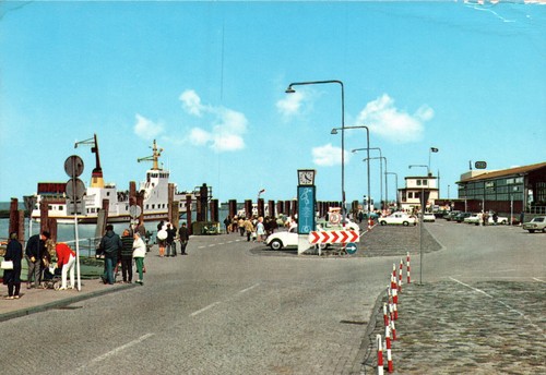 Norddeich nordseebad mole - ak,