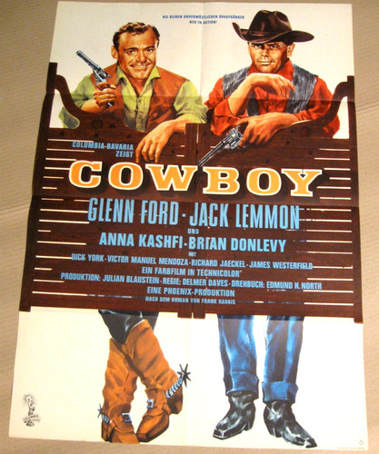 Cowboy filmplakat poster - cowboy,