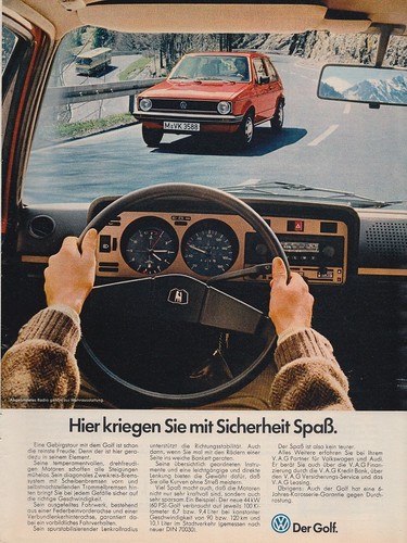 Volkswagen golf reklame - vw,