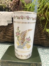 Pfauen Neofitou Vase 24k Gold