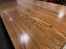 Eiche Vollholztisch massiv mit