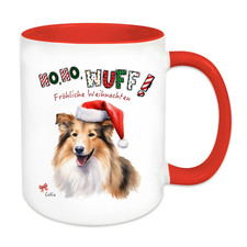 Spruchtasse Weihnachtsmütze