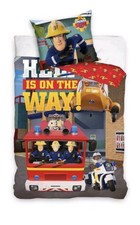 Feuerwehrmann Sam Kinderbettwäsche 100x135cm 40x60cm Baumwolle 
