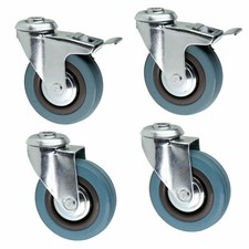 SET- 4 Stück Lenkrollen