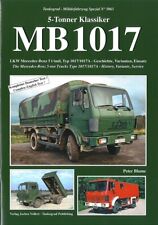 Tankograd 5063: 5-Tonner Klassiker Mercedes-Benz MB1017 LKW-Modellbau/Bilder/BW