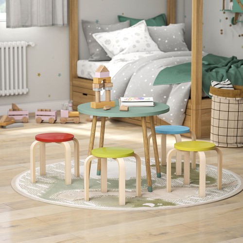 Homcom 4er set esszimmerhocker - homcom,