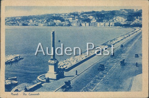 Vintage napoli via caracciolo - napoli,
