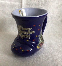 Stiefel - Glühwein Becher vom Trierer Weihnachts-Markt - Keramik - 0,2l
