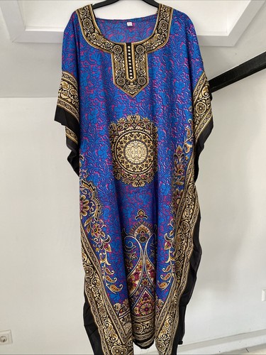 Kaftan kleid lang - lang, bunt