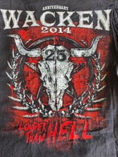Wacken 2014 T-Shirt M Red