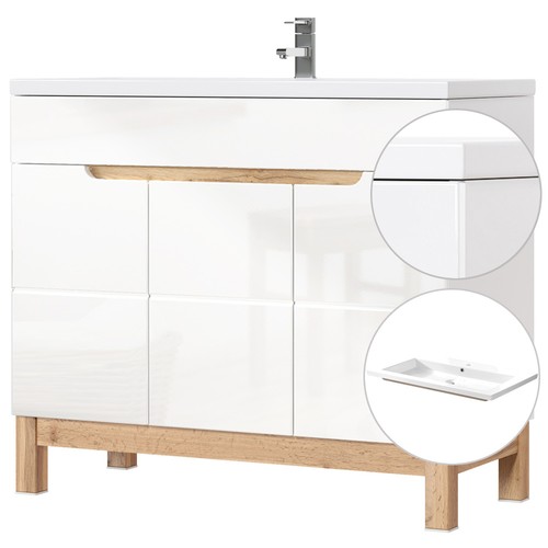 Waschtisch unterschrank 101cm - unterschrank,