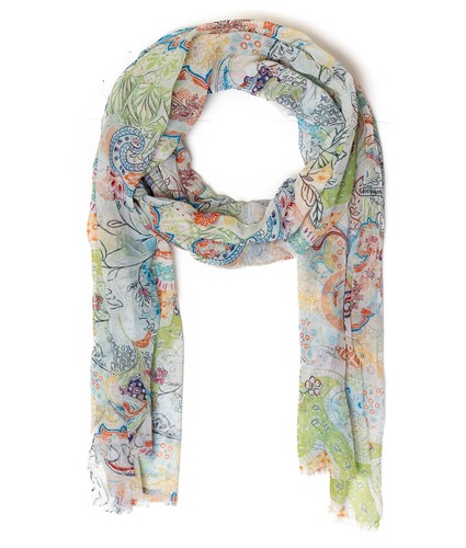Leichter damen schal mit - schal,