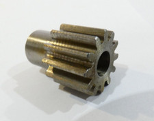 Stirnzahnrad aus Stahl | Modul 1,5 | gerade verzahnt | 12 Zähne | Bohrung Ø 8mm