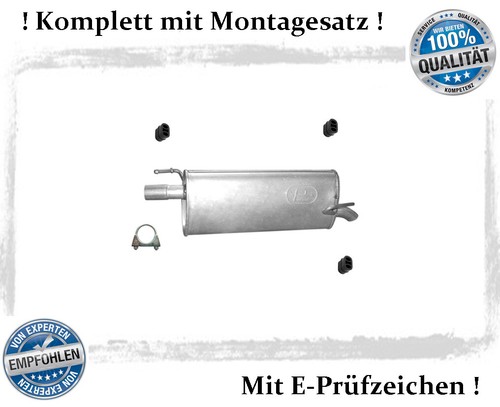 Endschalldämpfer opel meriva - opel,