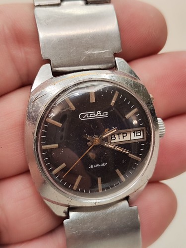 Vintage herrenuhr slava - slava, 26