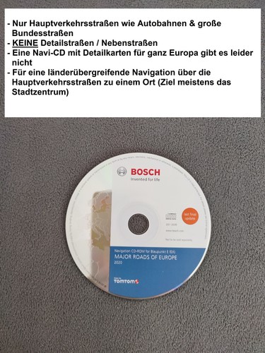 Navigation blaupunkt e - cd,