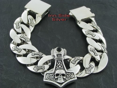 Panzerarmband silberarmband - panzerarmband,