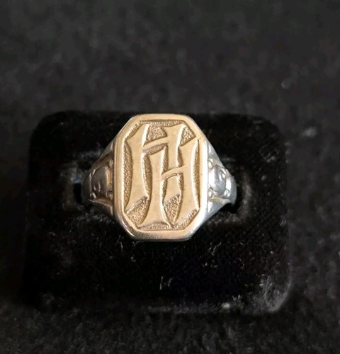 Alter siegelring 800 silber - siegelring,