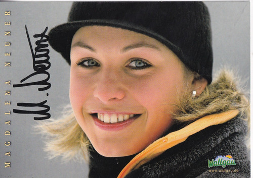 Autogramm magdalena neuner - autogramm,