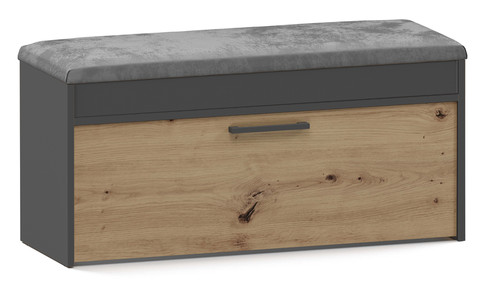 Schuhschrank theo mit sitzbank - schuhschrank,